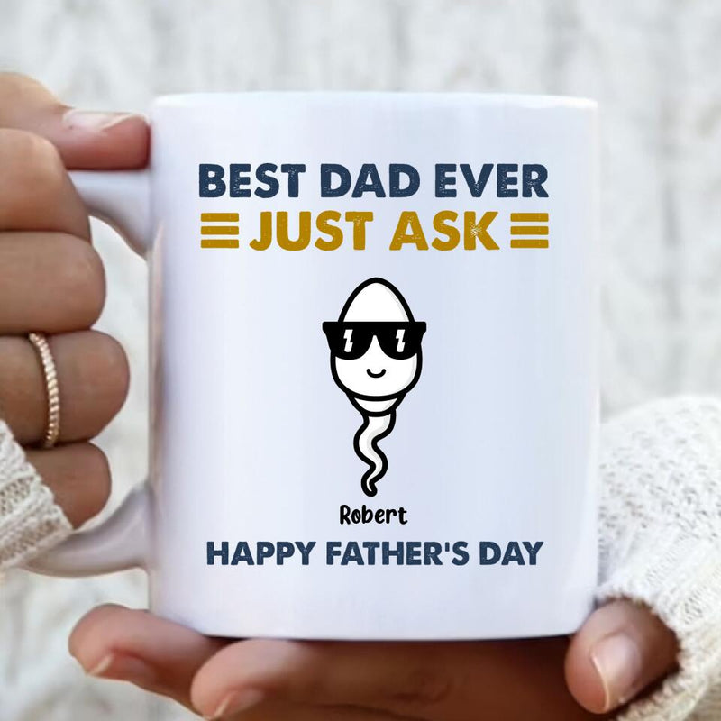 Personalized Father's Day Coffee Mug - Up to 7 Kids - Father's Day Gift Idea