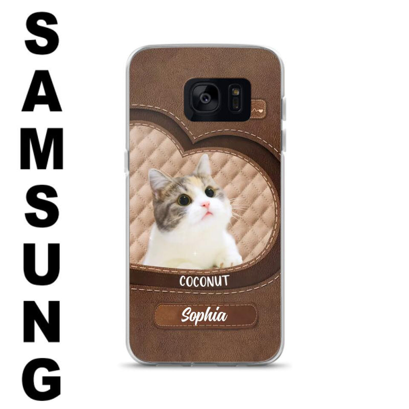 Personalized Pet Photo Phone Case - Gift Idea For Pet Owners - Case for iPhone/Samsung