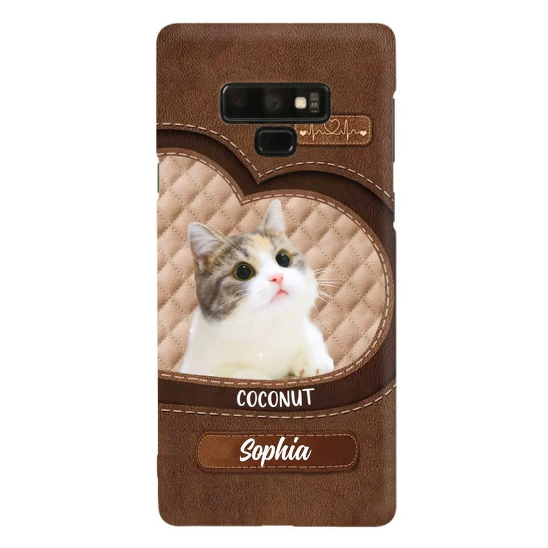 Personalized Pet Photo Phone Case - Gift Idea For Pet Owners - Case for iPhone/Samsung