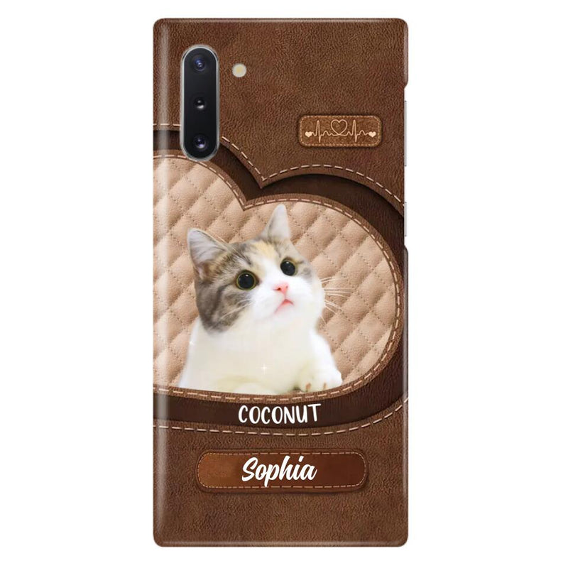 Personalized Pet Photo Phone Case - Gift Idea For Pet Owners - Case for iPhone/Samsung