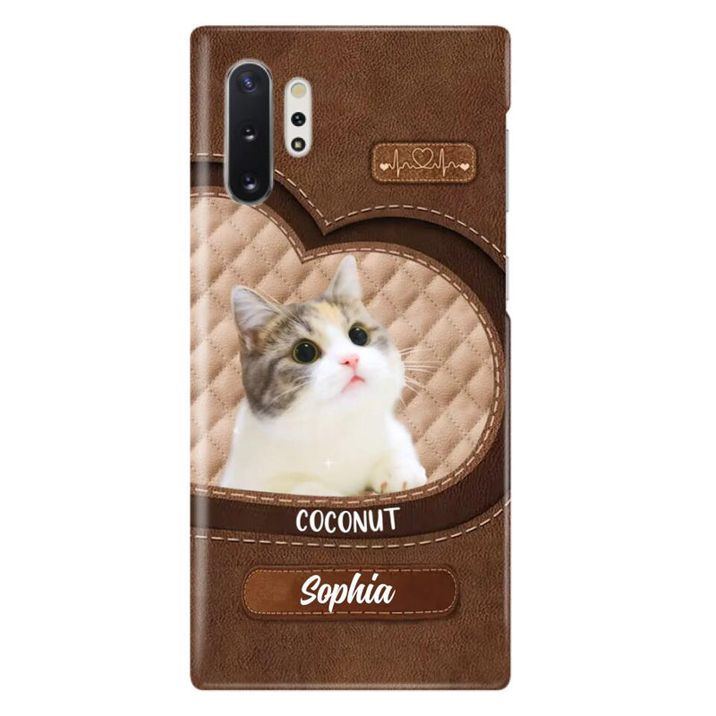 Personalized Pet Photo Phone Case - Gift Idea For Pet Owners - Case for iPhone/Samsung
