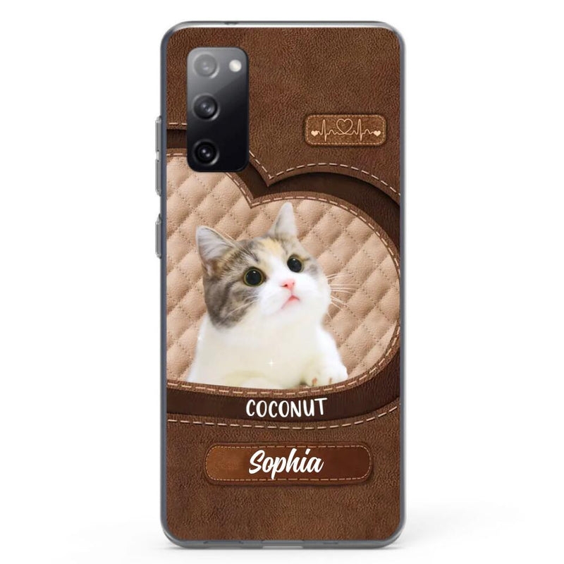 Personalized Pet Photo Phone Case - Gift Idea For Pet Owners - Case for iPhone/Samsung