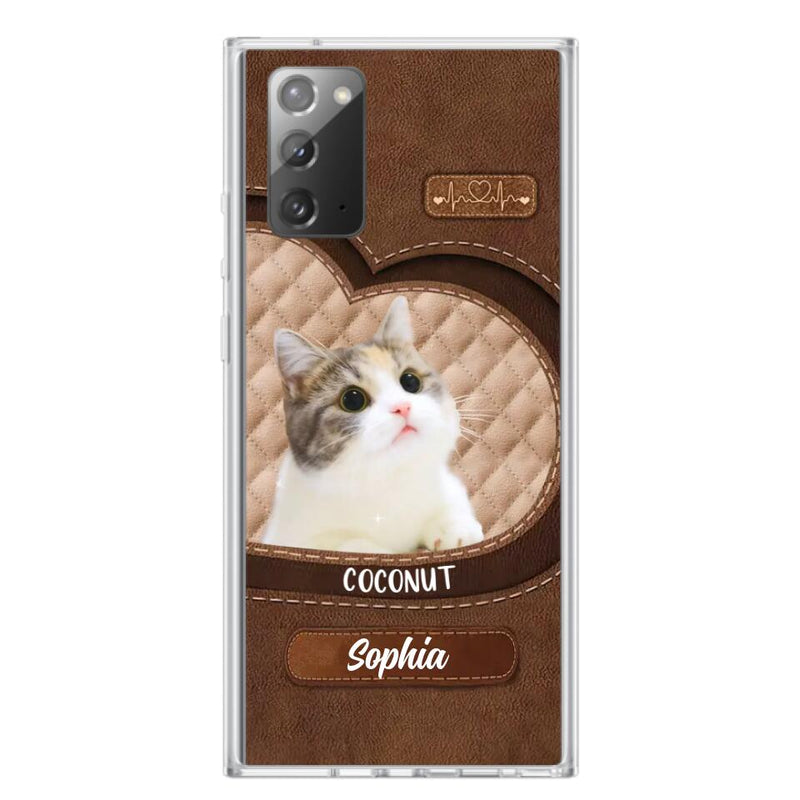 Personalized Pet Photo Phone Case - Gift Idea For Pet Owners - Case for iPhone/Samsung