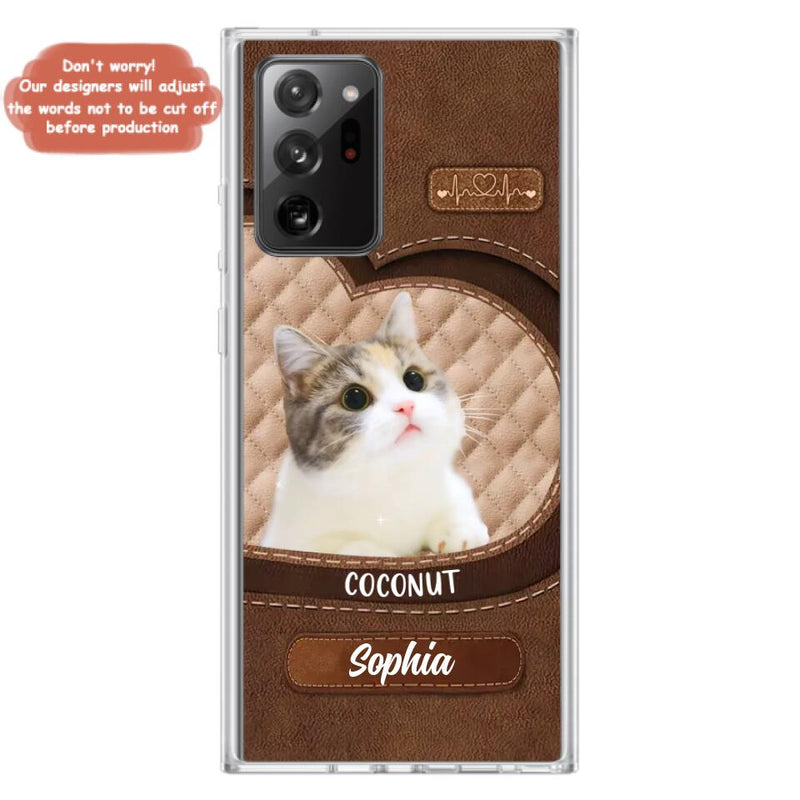 Personalized Pet Photo Phone Case - Gift Idea For Pet Owners - Case for iPhone/Samsung