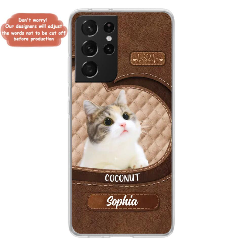 Personalized Pet Photo Phone Case - Gift Idea For Pet Owners - Case for iPhone/Samsung