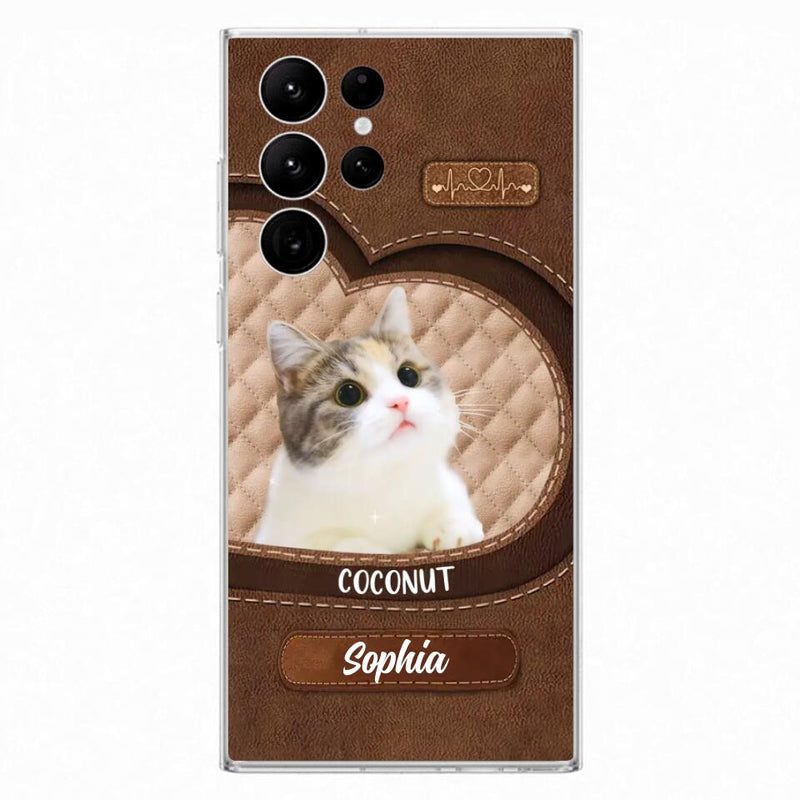 Personalized Pet Photo Phone Case - Gift Idea For Pet Owners - Case for iPhone/Samsung