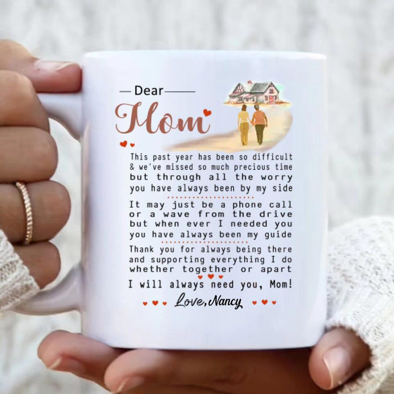 Personalized Mother's Day Mug - Mother's Day Gift To Mom From Daughter