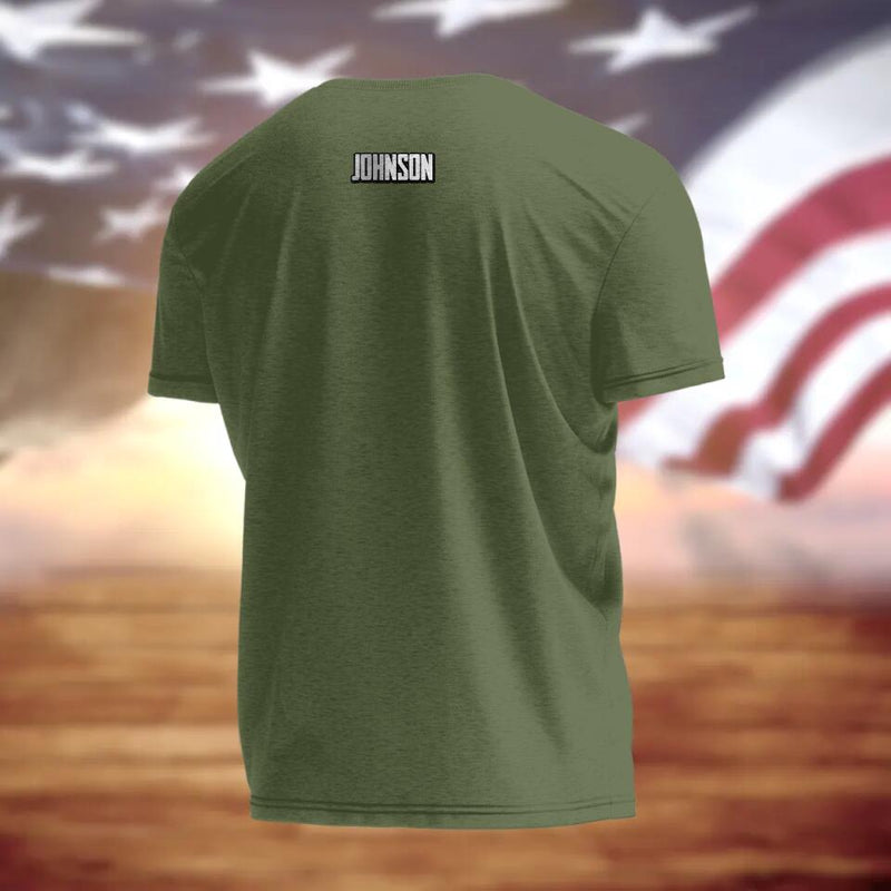 Personalized Father's Day T-shirt - Gift For Veteran/Father's Day/Birthday Gift - Call Of Daddy Parenting Ops