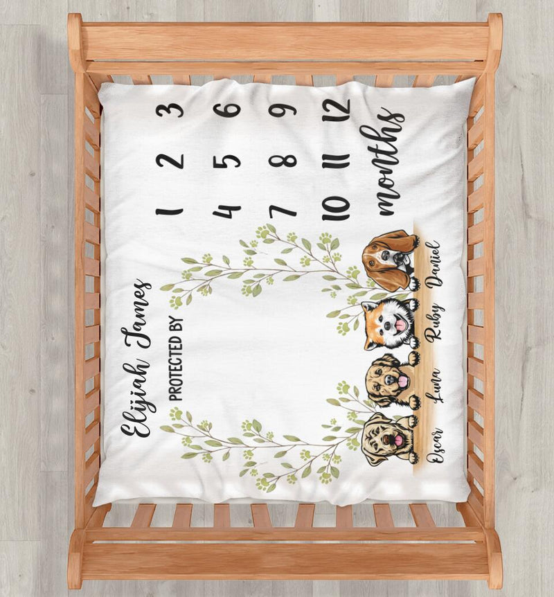 Personalized Pets Kid Fleece Blanket - Gift Idea For Baby/Dog/Cat Lovers