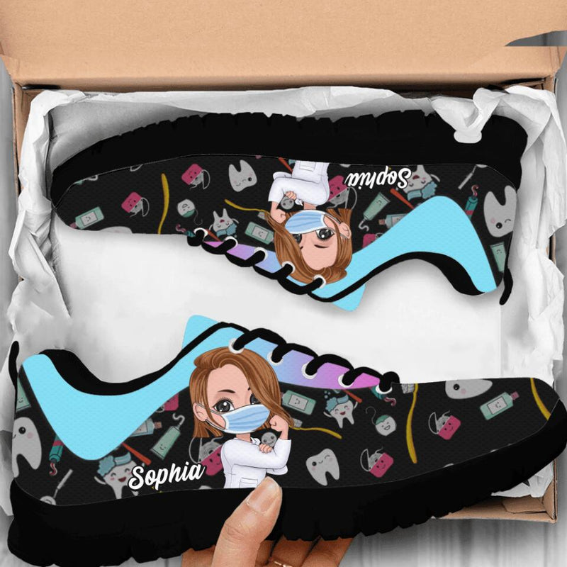 Personalized Dental Shoes - Gift Idea For Birthday/Dentist