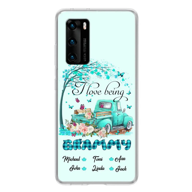 Personalized Phone Case - I Love Being Grandma - R5OIKQ -TQ