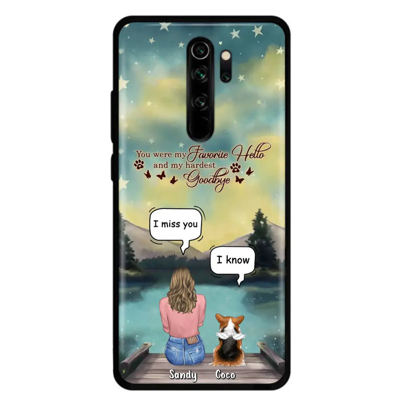 Personalized Memorial Pet Phone Case - Memorial Gift Idea For Pet Lover - Up to 4 Pets - Gift Idea For Dog/Cat Lover - Your Wings Were Ready But Our Hearts Were Not - Case For Xiaomi/ Oppo/ Huawei