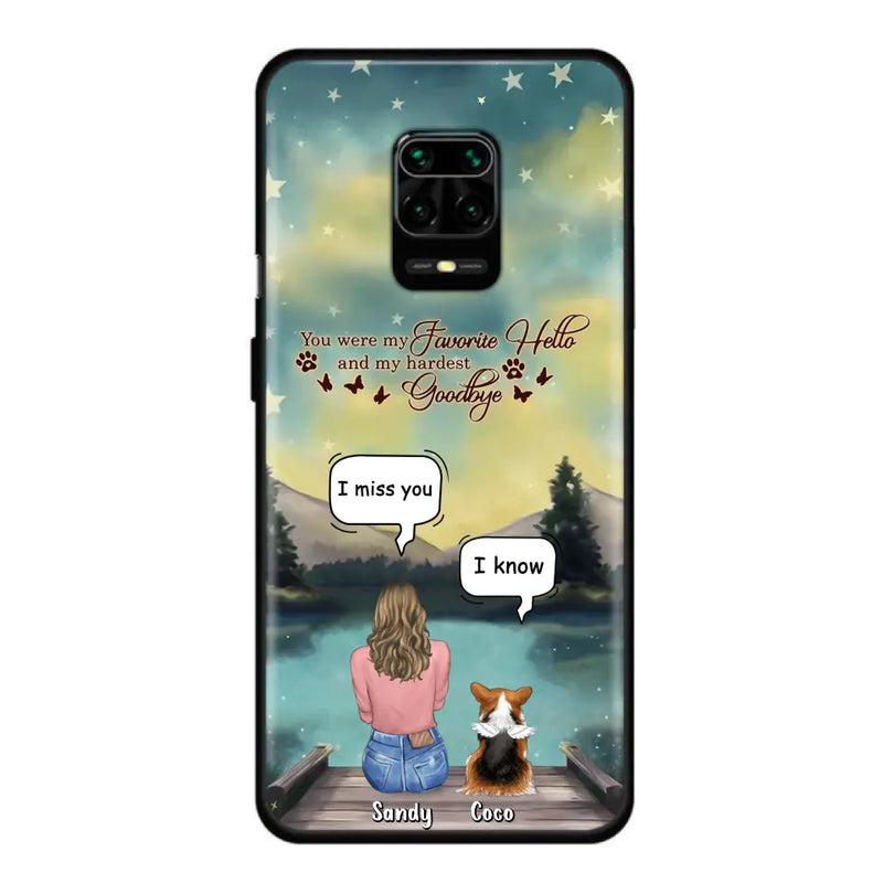 Personalized Memorial Pet Phone Case - Memorial Gift Idea For Pet Lover - Up to 4 Pets - Gift Idea For Dog/Cat Lover - Your Wings Were Ready But Our Hearts Were Not - Case For Xiaomi/ Oppo/ Huawei