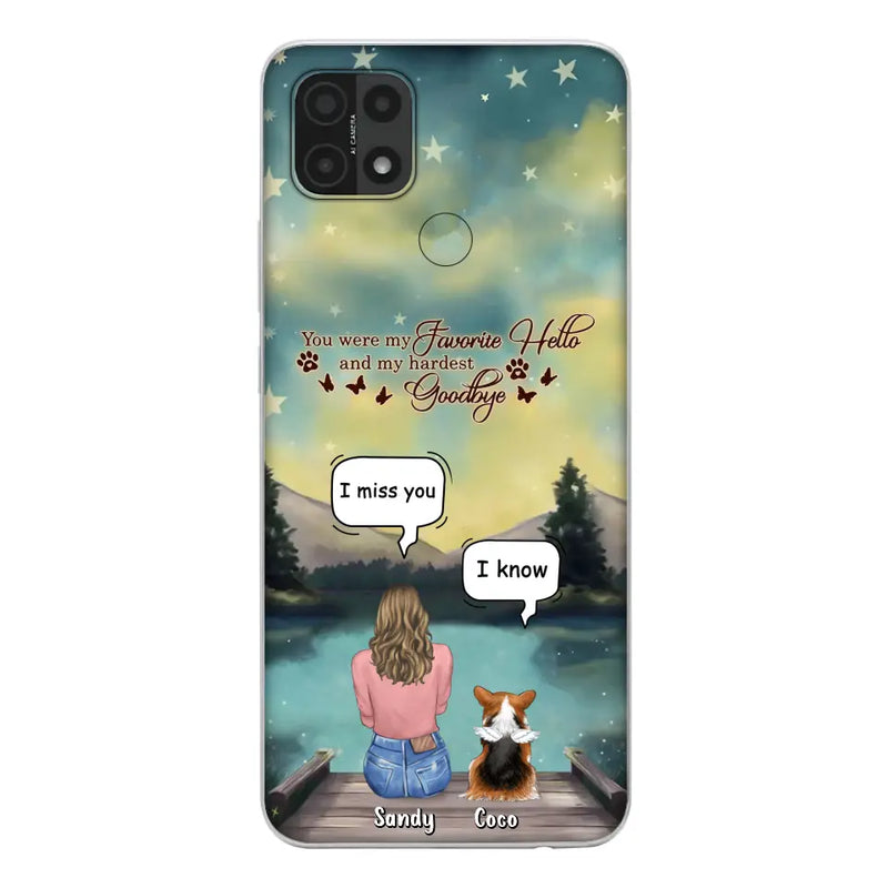 Personalized Memorial Pet Phone Case - Memorial Gift Idea For Pet Lover - Up to 4 Pets - Gift Idea For Dog/Cat Lover - Your Wings Were Ready But Our Hearts Were Not - Case For Xiaomi/ Oppo/ Huawei
