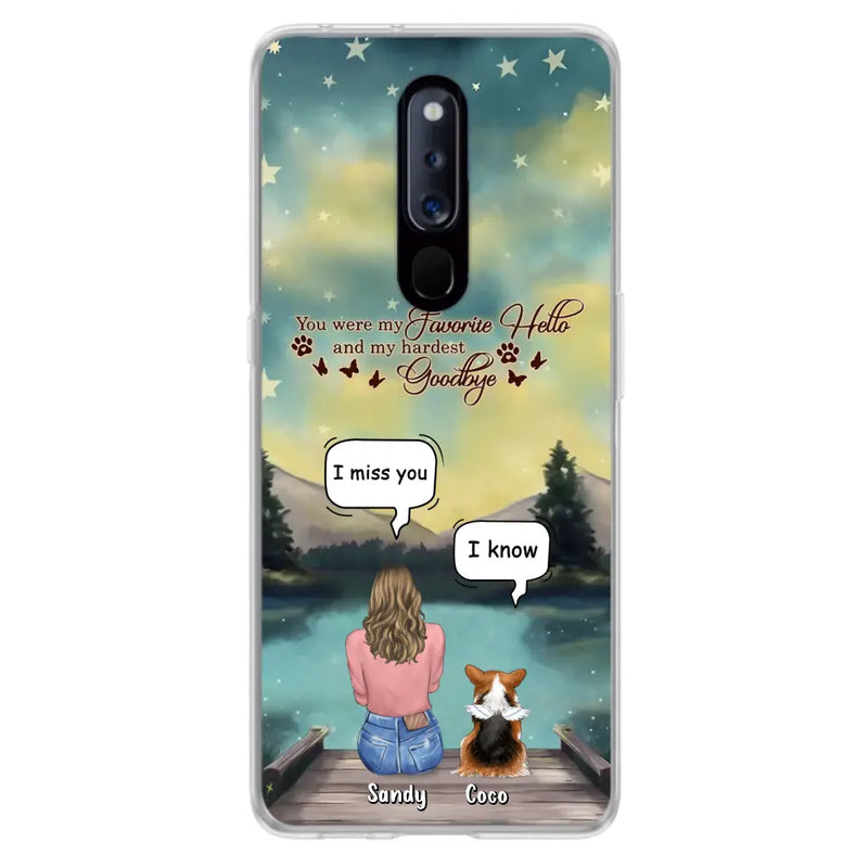 Personalized Memorial Pet Phone Case - Memorial Gift Idea For Pet Lover - Up to 4 Pets - Gift Idea For Dog/Cat Lover - Your Wings Were Ready But Our Hearts Were Not - Case For Xiaomi/ Oppo/ Huawei