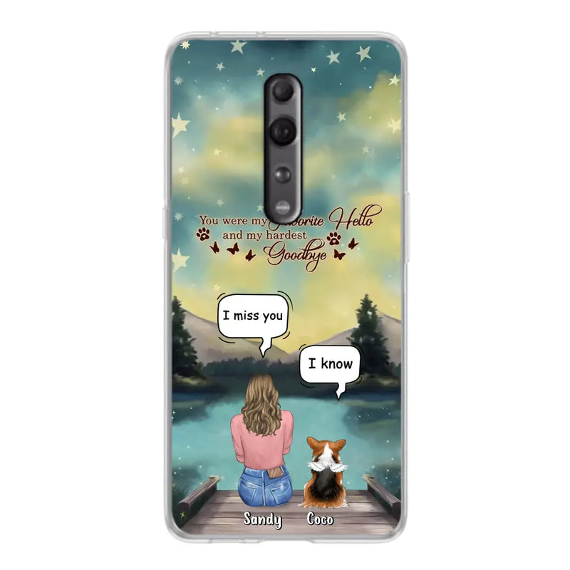 Personalized Memorial Pet Phone Case - Memorial Gift Idea For Pet Lover - Up to 4 Pets - Gift Idea For Dog/Cat Lover - Your Wings Were Ready But Our Hearts Were Not - Case For Xiaomi/ Oppo/ Huawei