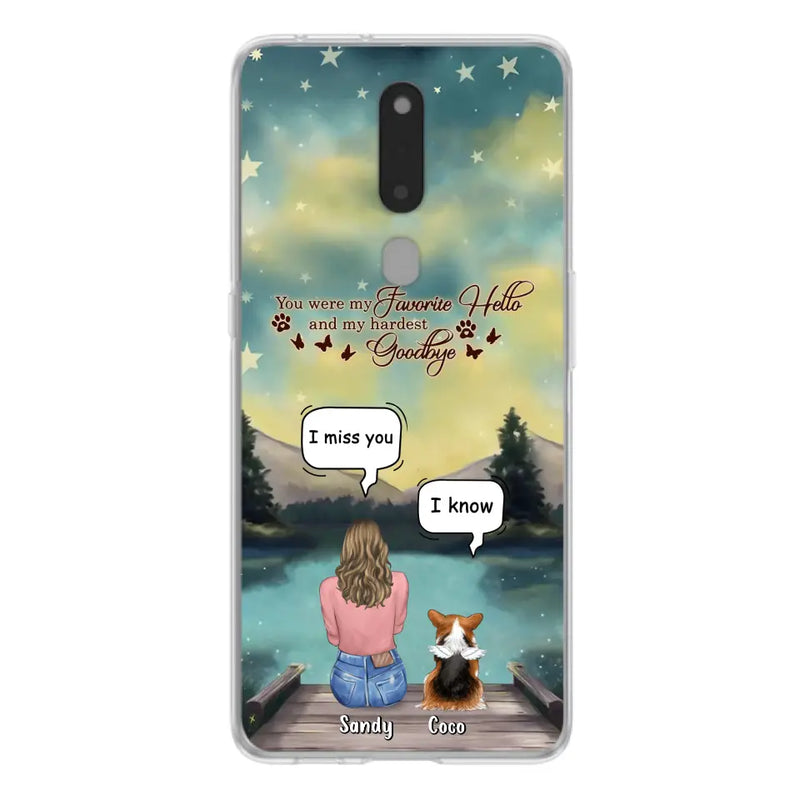 Personalized Memorial Pet Phone Case - Memorial Gift Idea For Pet Lover - Up to 4 Pets - Gift Idea For Dog/Cat Lover - Your Wings Were Ready But Our Hearts Were Not - Case For Xiaomi/ Oppo/ Huawei
