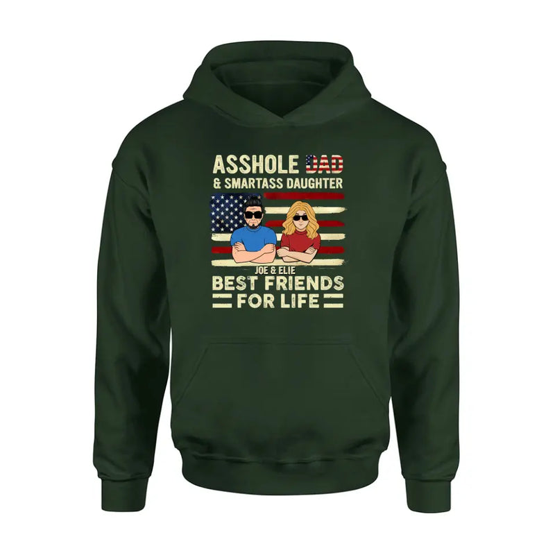 Personalized Father And Daughter/Son T-shirt/Long Sleeve/Sweatshirt/Hoodie - Gift For Father's Day