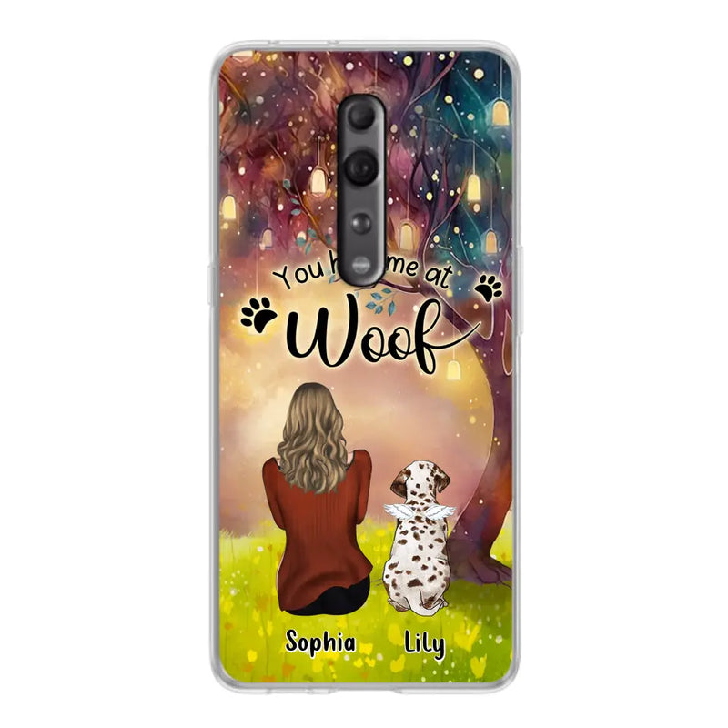 Personalized Memorial Dog Mom Phone Case - Up to 3 Dogs - Memorial Gift Idea for Dog Lovers - You Had Me At Woof - Case For Xiaomi/Oppo/Huawei