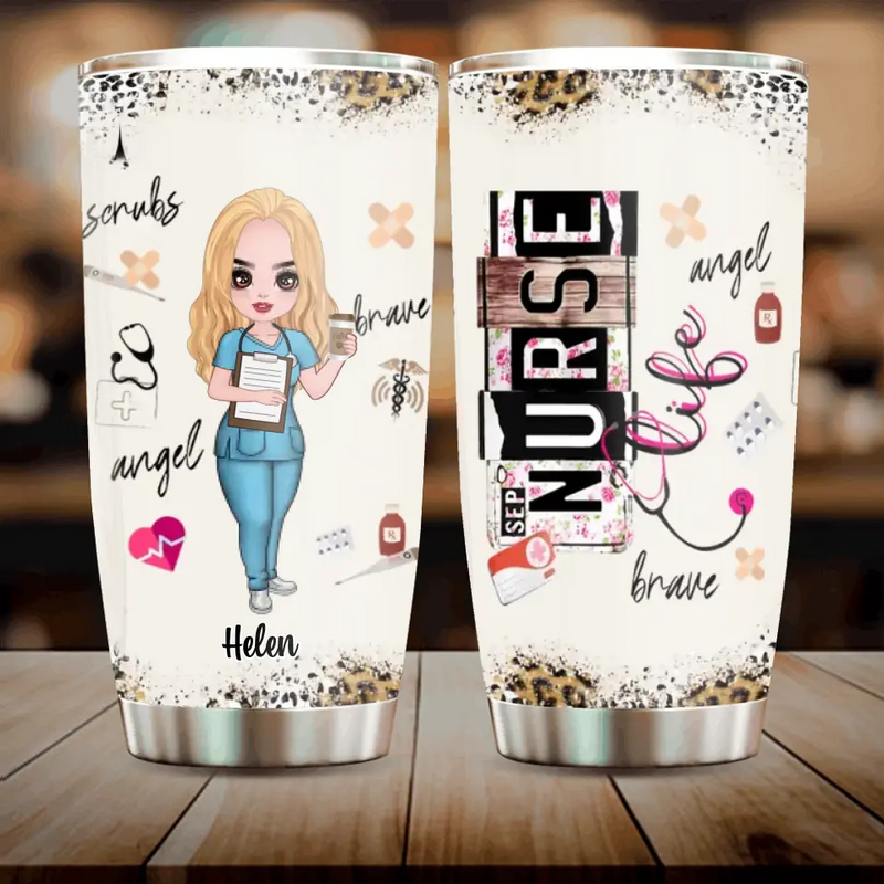 Personalized Nurse/Doctor Tumbler - Gift Idea for Nurse/Doctor/CMA/CNA/Healthcare Worker - Nurse Life