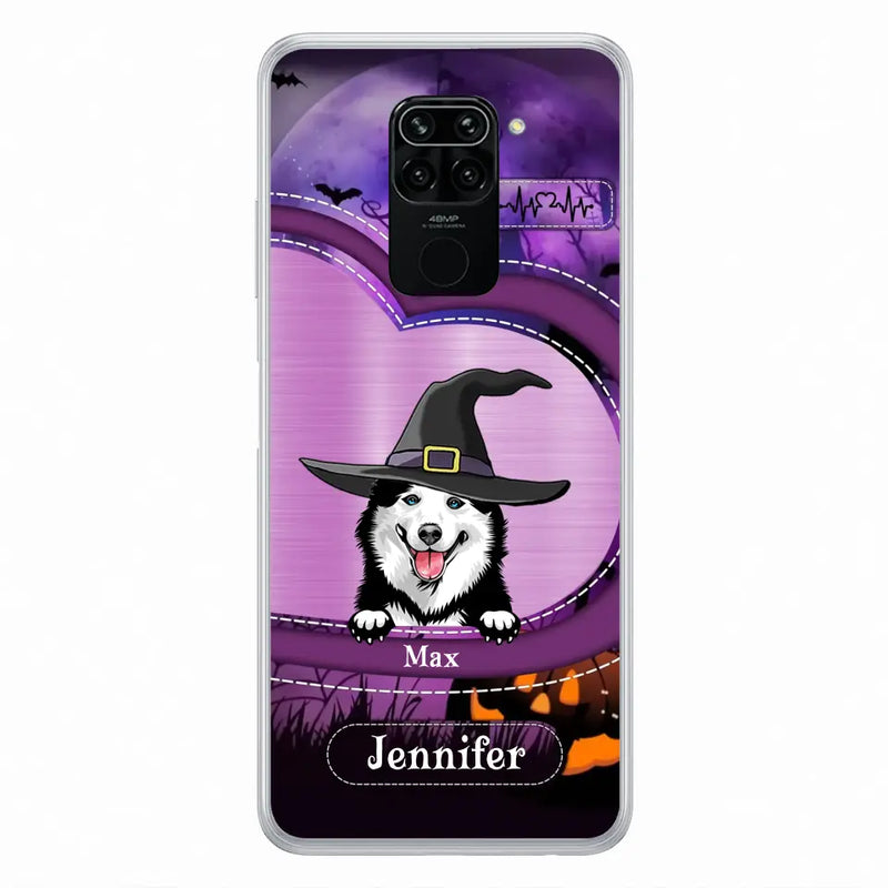 Personalized Dog Halloween Phone Case - Gift Idea For Dog Lover/Halloween - Up to 3 Dogs - Case For Xiaomi/Oppo/Huawei