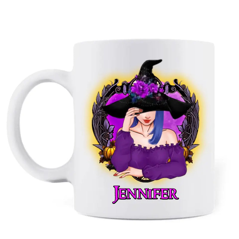 Personalized Witch Coffee Mug - Halloween Gift Idea - Am I Really A Witch
