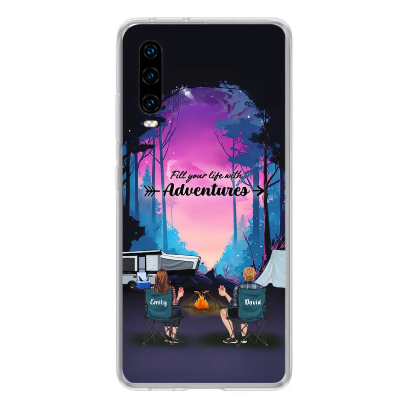 Personalized Camping Phone Case - Full Option - Best Gift For Camping Lovers - Fill Your Life With Adventures - Case For Oppo/Xiaomi/Huawei