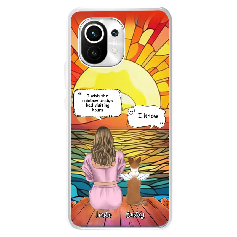 Personalized Memorial Dog Phone Case - Up to 4 Dogs - Memorial Gift Idea For Dog Owners - Case for Xiaomi/Huawei/Oppo