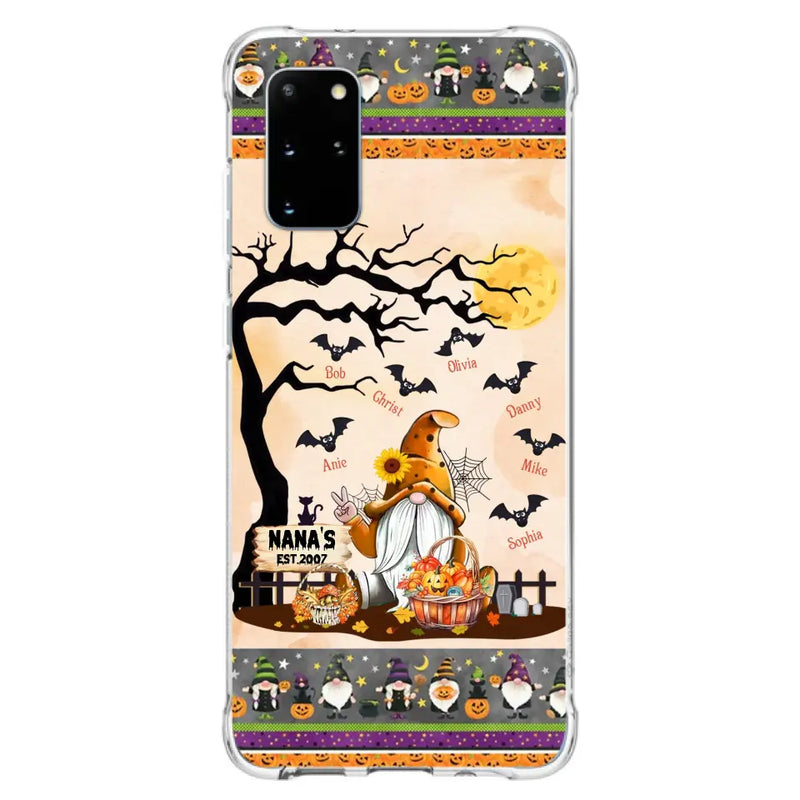 Personalized Boo Grandma Phone Case - Halloween Gift For Grandma - Up to 7 Kids - Case For iPhone/Samsung