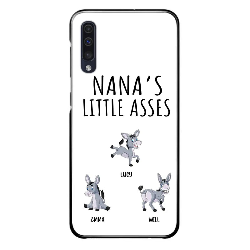 Personalized Donkeys Phone Case - Gift Idea For Family/Grandma/Papa - Up to 12 Donkeys - Case For iPhone/Samsung - Boss's Pain In The Asses