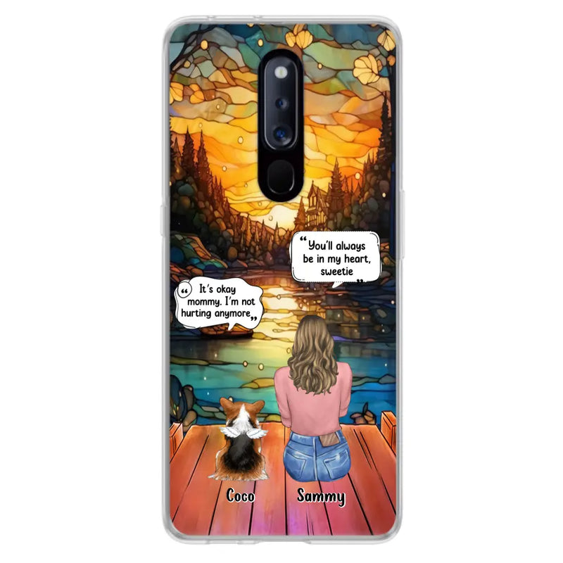 Personalized Memorial Pet Phone Case - Memorial Gift Idea For Dog/Cat/Rabbits Owners - You'll Always Be In My Heart, Sweetie - Case For Oppo/Xiaomi/Huawei