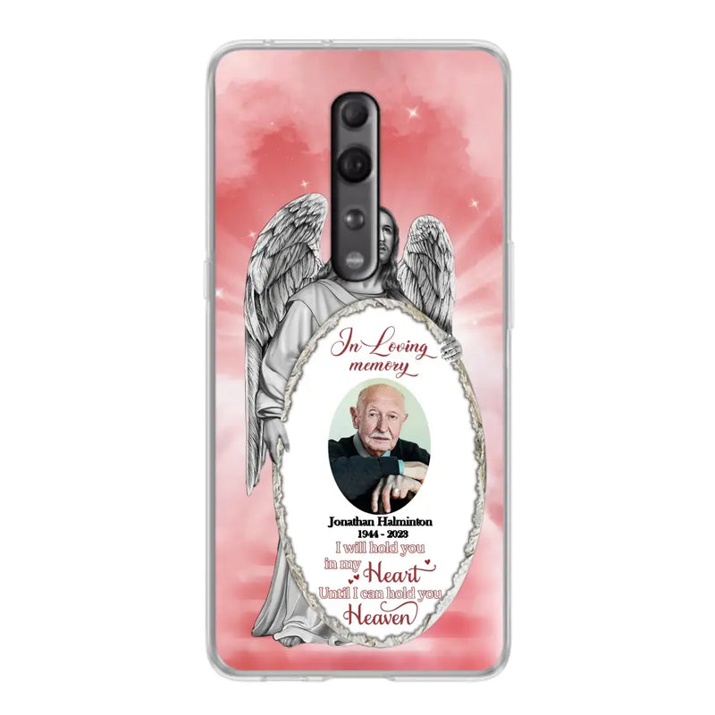 Personalized Jesus Christ Memorial Photo Phone Case - Memorial Gift Idea For Family Member - I Will Hold You in My Heart Until I Can Hold You in Heaven - Case For Xiaomi/ Oppo/ Huawei