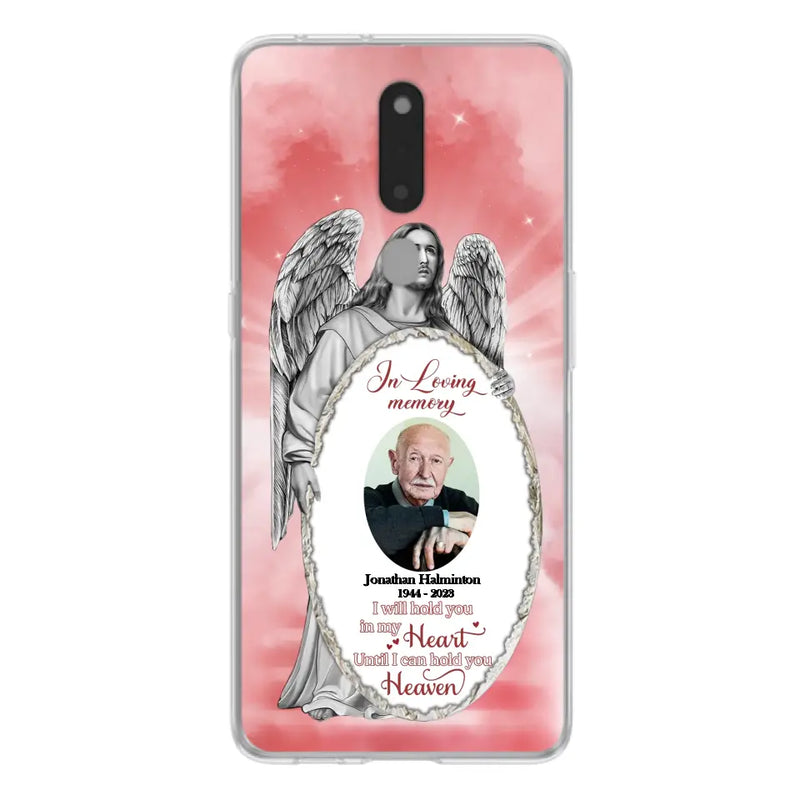Personalized Jesus Christ Memorial Photo Phone Case - Memorial Gift Idea For Family Member - I Will Hold You in My Heart Until I Can Hold You in Heaven - Case For Xiaomi/ Oppo/ Huawei