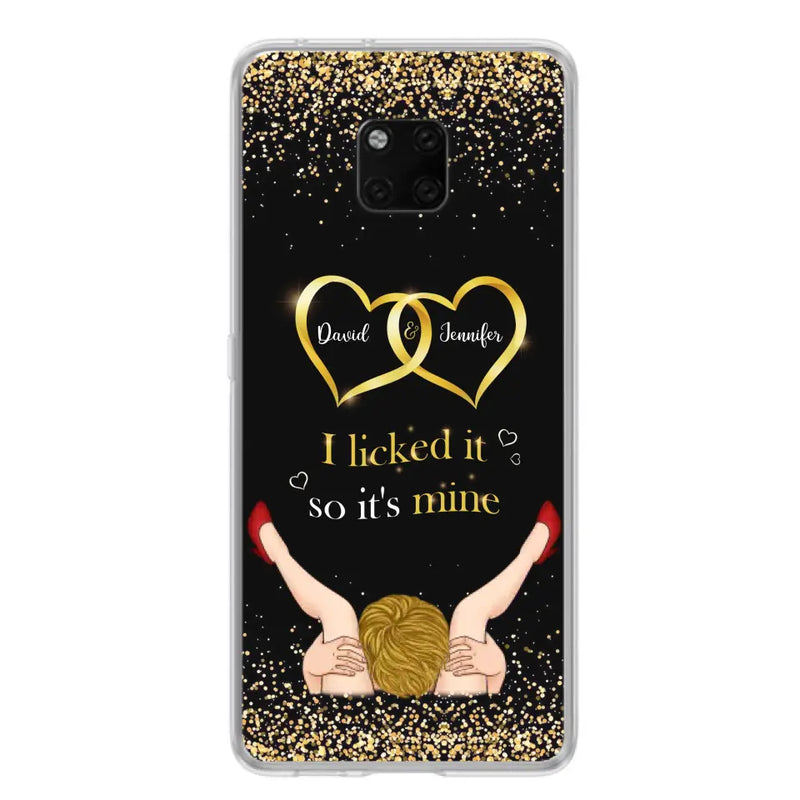 Personalized Couple Phone Case - Gift Idea For Couple/Valentines Day - I Licked It So It's Mine - Case For Oppo/Xiaomi/Huawei
