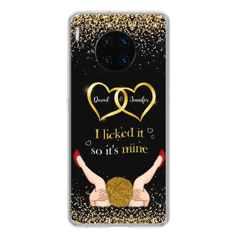 Personalized Couple Phone Case - Gift Idea For Couple/Valentines Day - I Licked It So It's Mine - Case For Oppo/Xiaomi/Huawei