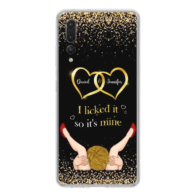 Personalized Couple Phone Case - Gift Idea For Couple/Valentines Day - I Licked It So It's Mine - Case For Oppo/Xiaomi/Huawei