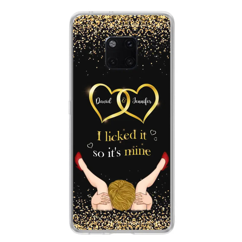 Personalized Couple Phone Case - Gift Idea For Couple/Valentines Day - I Licked It So It's Mine - Case For Oppo/Xiaomi/Huawei