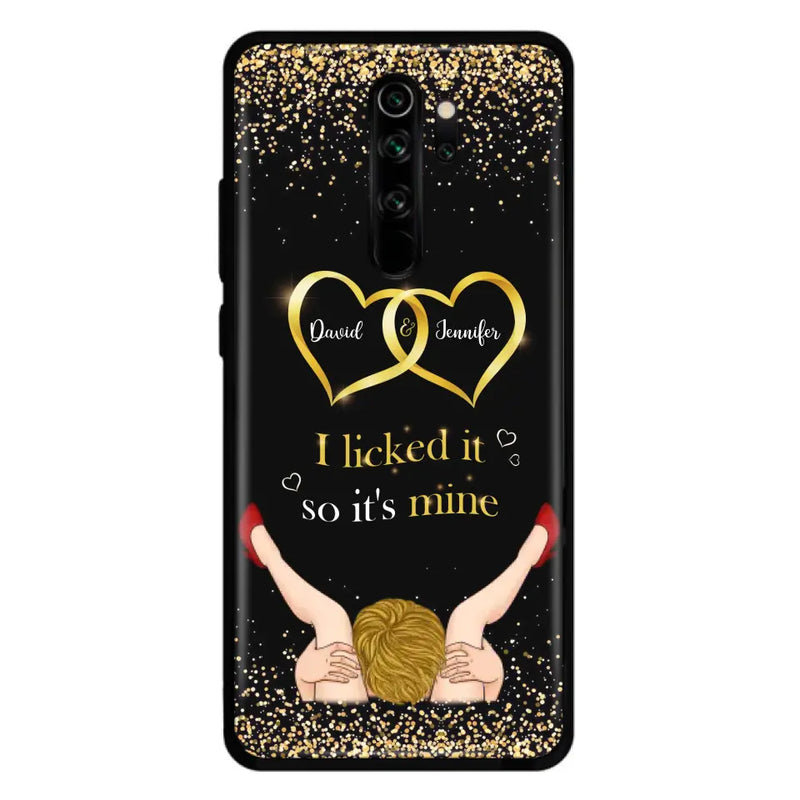 Personalized Couple Phone Case - Gift Idea For Couple/Valentines Day - I Licked It So It's Mine - Case For Oppo/Xiaomi/Huawei