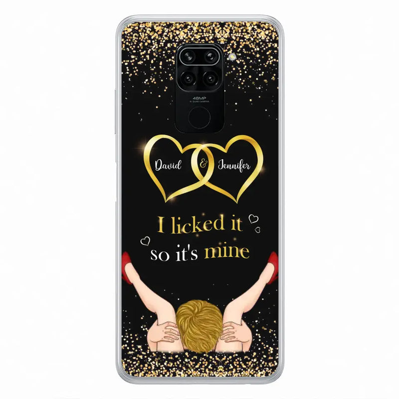 Personalized Couple Phone Case - Gift Idea For Couple/Valentines Day - I Licked It So It's Mine - Case For Oppo/Xiaomi/Huawei