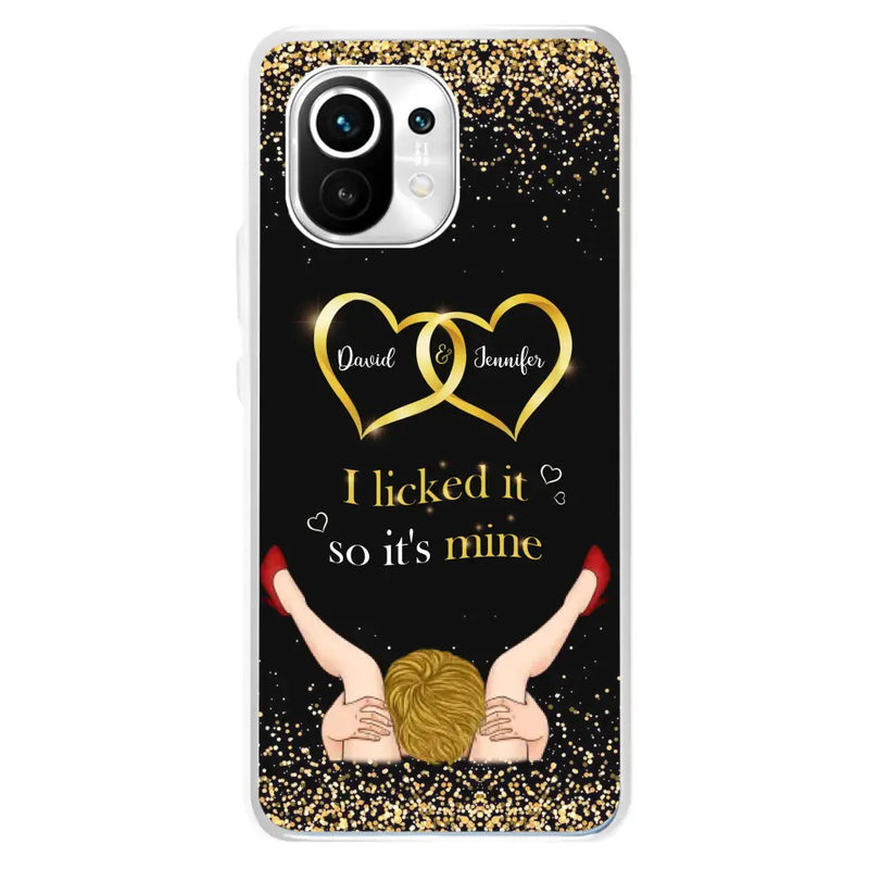 Personalized Couple Phone Case - Gift Idea For Couple/Valentines Day - I Licked It So It's Mine - Case For Oppo/Xiaomi/Huawei