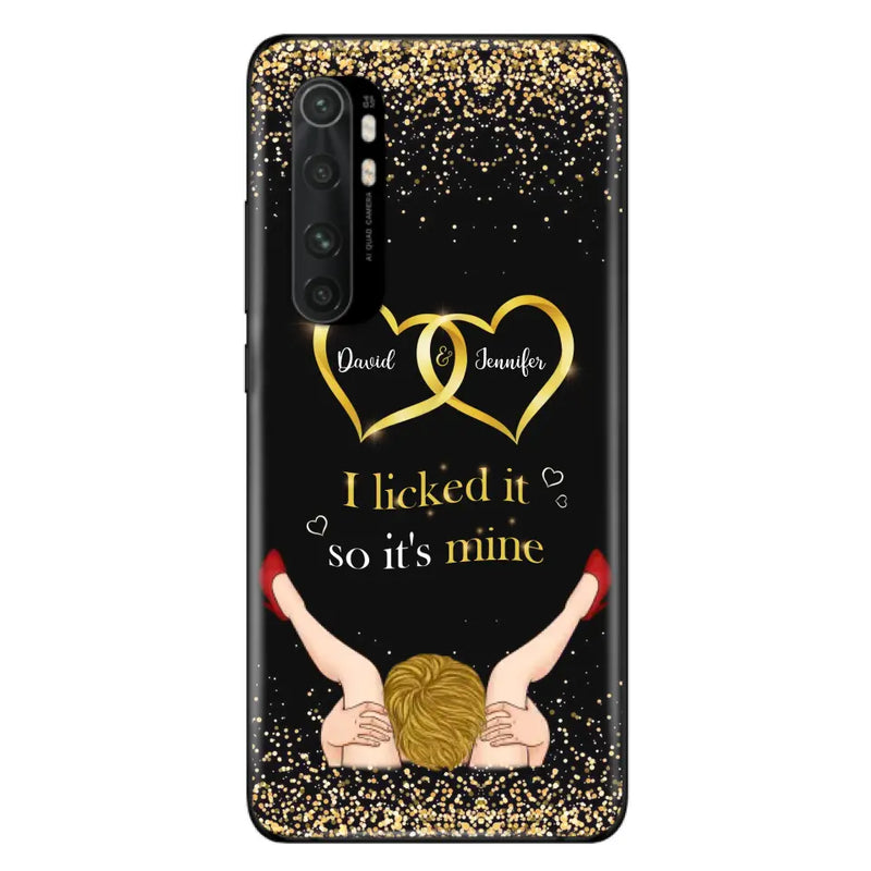 Personalized Couple Phone Case - Gift Idea For Couple/Valentines Day - I Licked It So It's Mine - Case For Oppo/Xiaomi/Huawei