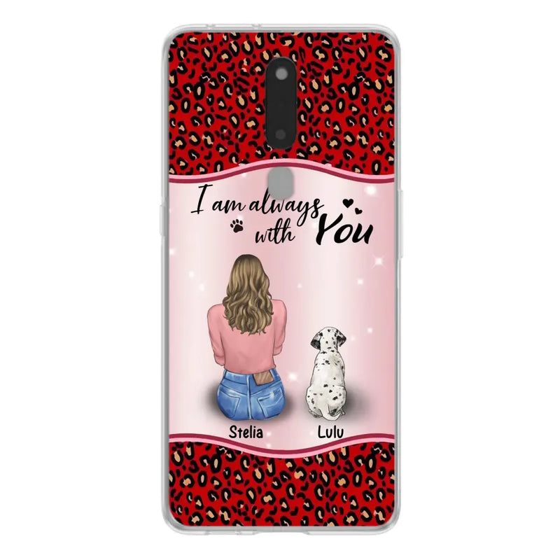 Personalized Dog Mom Phone Case - Up to 4 Dogs - Gift Idea For Dog Owners - I Am Always With You - Case For Oppo/Xiaomi/Huawei