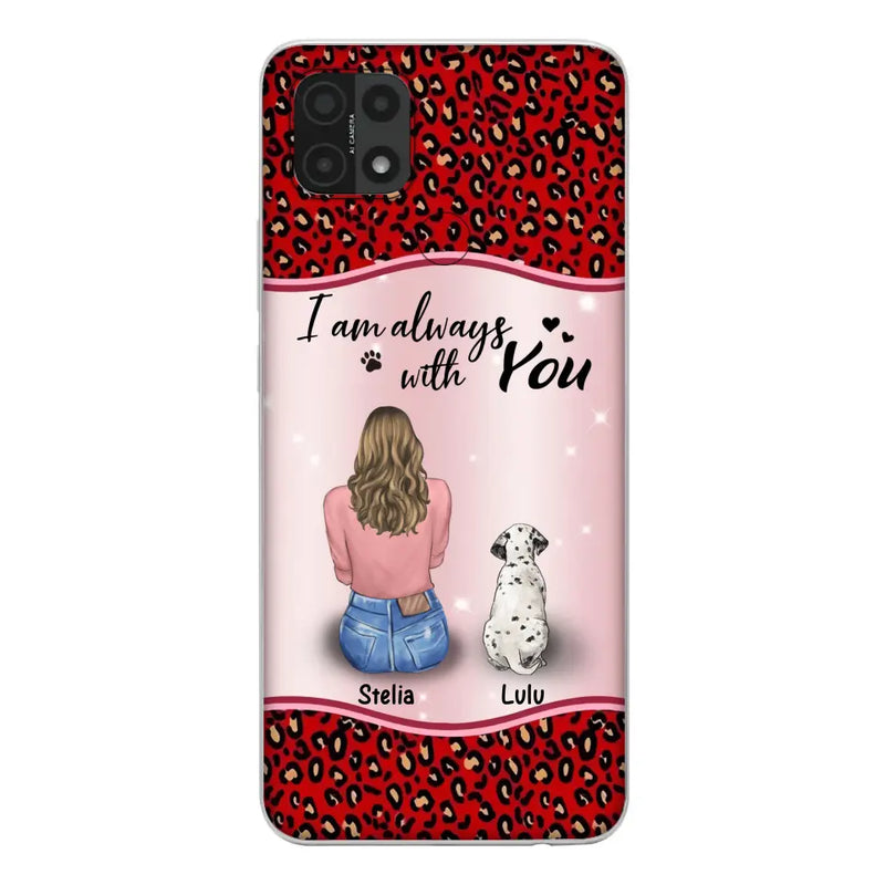 Personalized Dog Mom Phone Case - Up to 4 Dogs - Gift Idea For Dog Owners - I Am Always With You - Case For Oppo/Xiaomi/Huawei