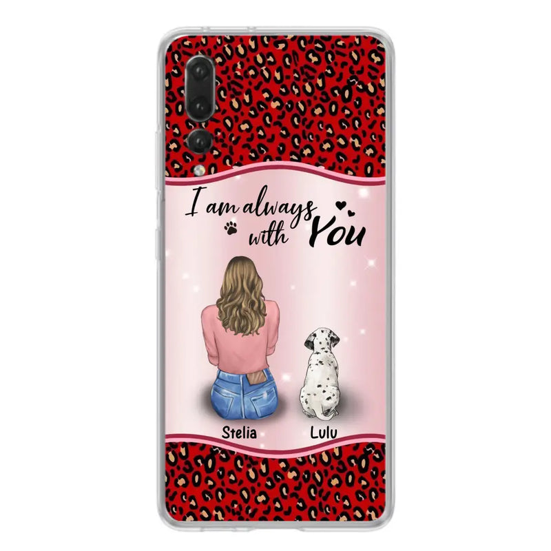 Personalized Dog Mom Phone Case - Up to 4 Dogs - Gift Idea For Dog Owners - I Am Always With You - Case For Oppo/Xiaomi/Huawei