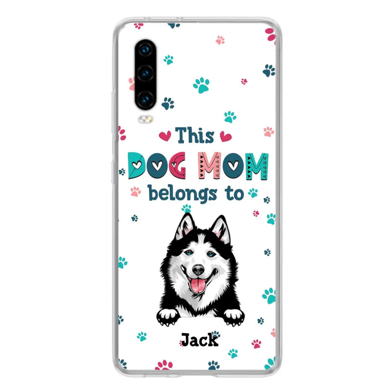 Personalized Dog Phone Case For Oppo/Xiaomi/Huawei - Gift Idea For Dog Lover - Up to 6 Dogs - This Dog Mom Belongs To