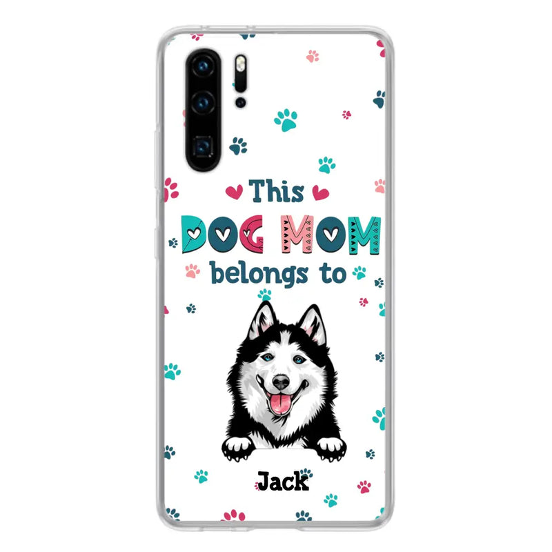Personalized Dog Phone Case For Oppo/Xiaomi/Huawei - Gift Idea For Dog Lover - Up to 6 Dogs - This Dog Mom Belongs To