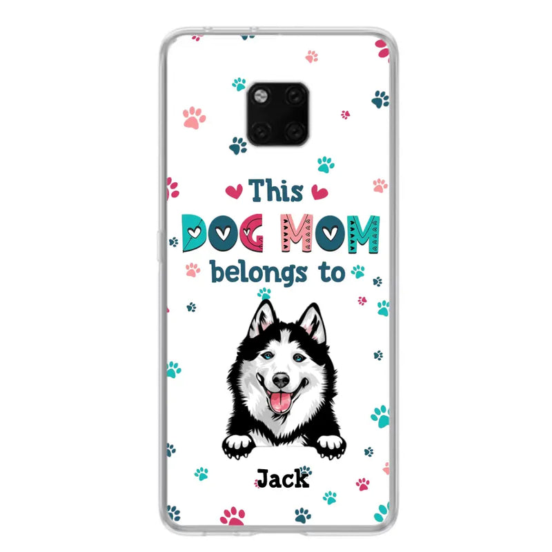 Personalized Dog Phone Case For Oppo/Xiaomi/Huawei - Gift Idea For Dog Lover - Up to 6 Dogs - This Dog Mom Belongs To
