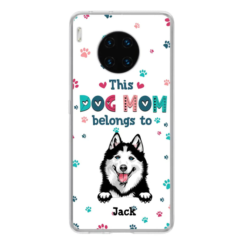 Personalized Dog Phone Case For Oppo/Xiaomi/Huawei - Gift Idea For Dog Lover - Up to 6 Dogs - This Dog Mom Belongs To