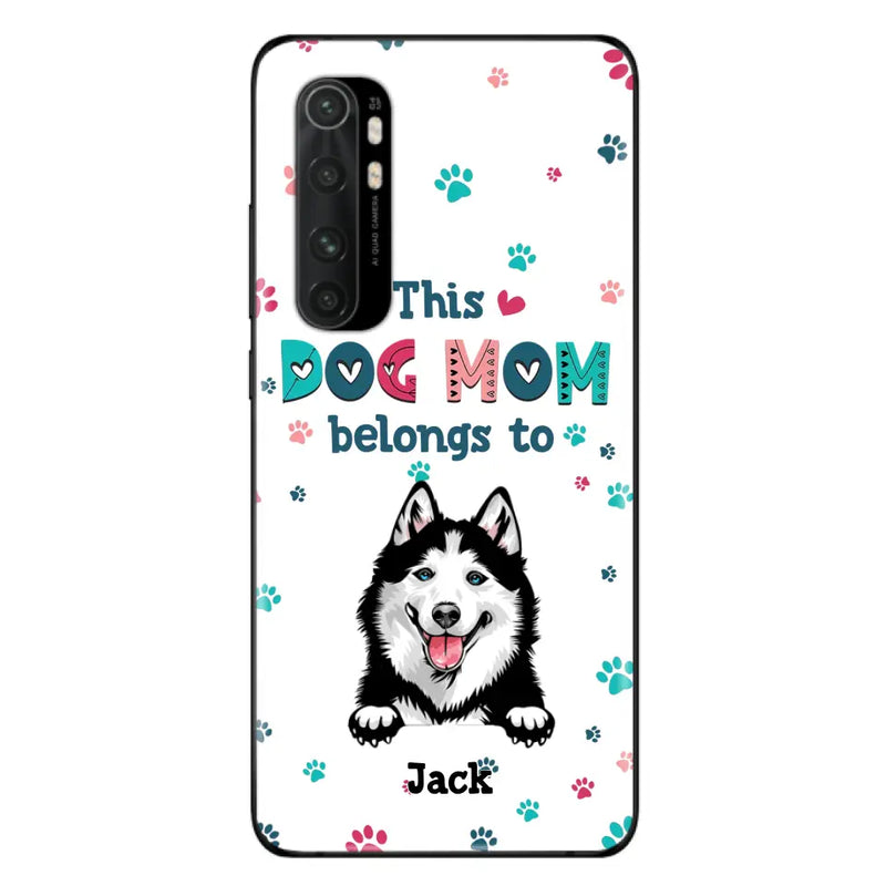 Personalized Dog Phone Case For Oppo/Xiaomi/Huawei - Gift Idea For Dog Lover - Up to 6 Dogs - This Dog Mom Belongs To