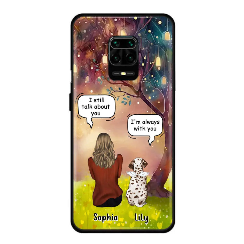 Personalized Memorial Dog Mom Phone Case - Up to 3 Dogs - Memorial Gift Idea for Dog Lovers - I'm Always With You - Case For Xiaomi/Oppo/Huawei